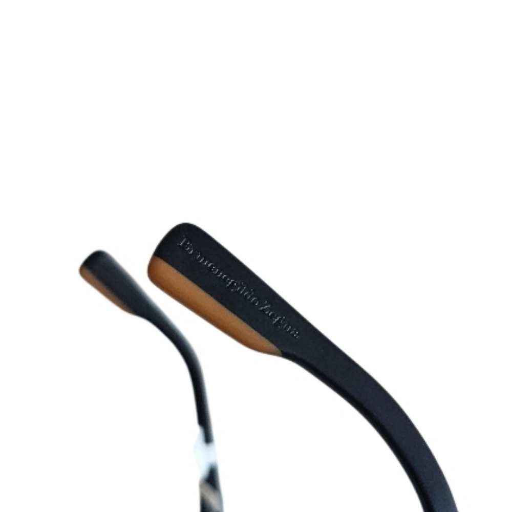 Ermenegildo Zegna EZ 0101 Men's Black Frame Sunglasses with Green Lenses - Picture 11 of 12